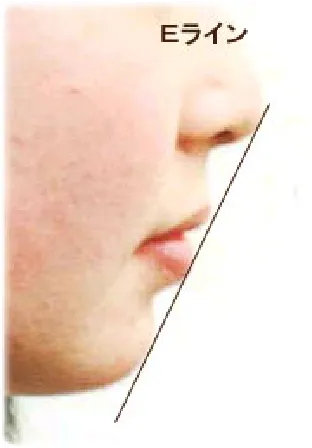 意識しないでも自然に口を閉じることのできる口元。